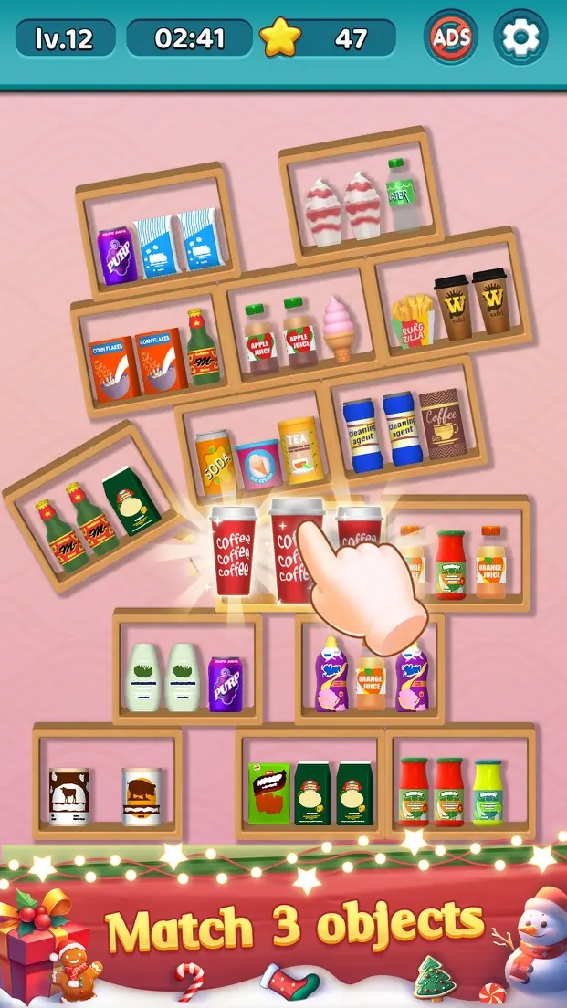 Goods Triple 3D: Sort Matching screenshot 4
